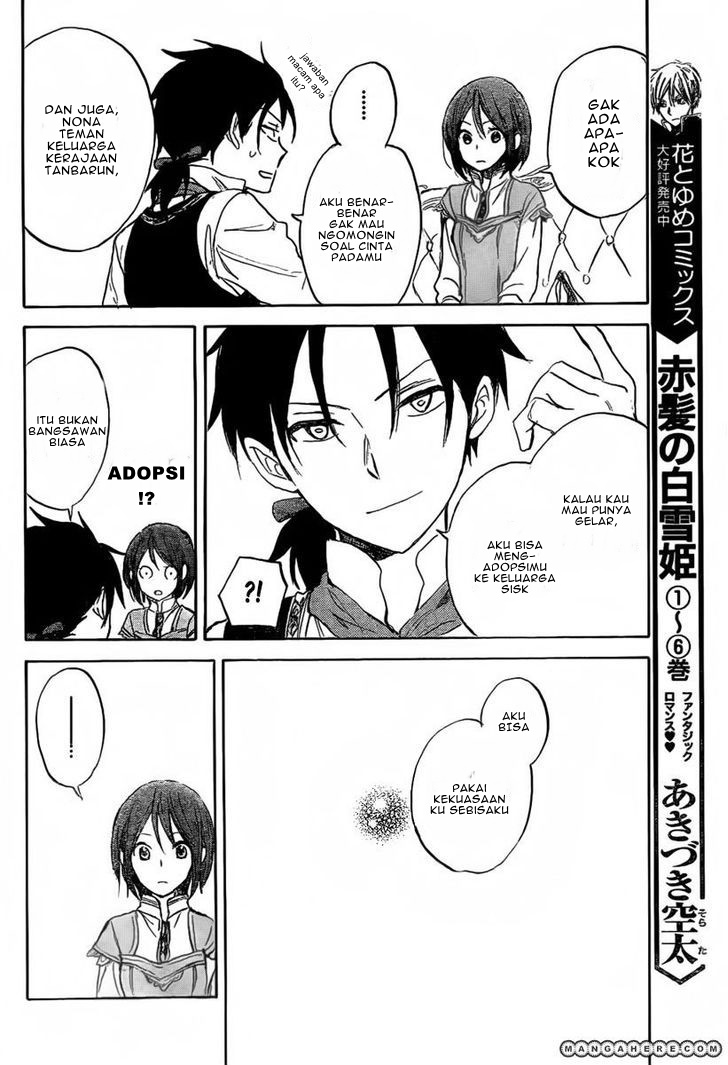 Akagami no Shirayuki-hime Chapter 30 - halaman 26