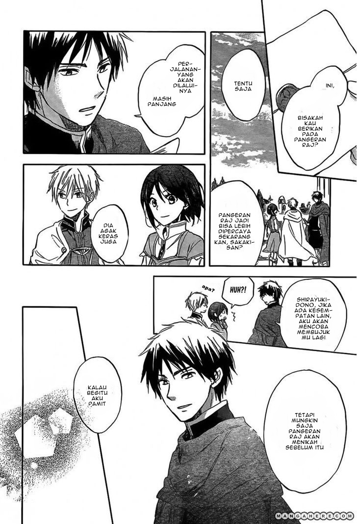 Akagami no Shirayuki-hime Chapter 30 - halaman 28