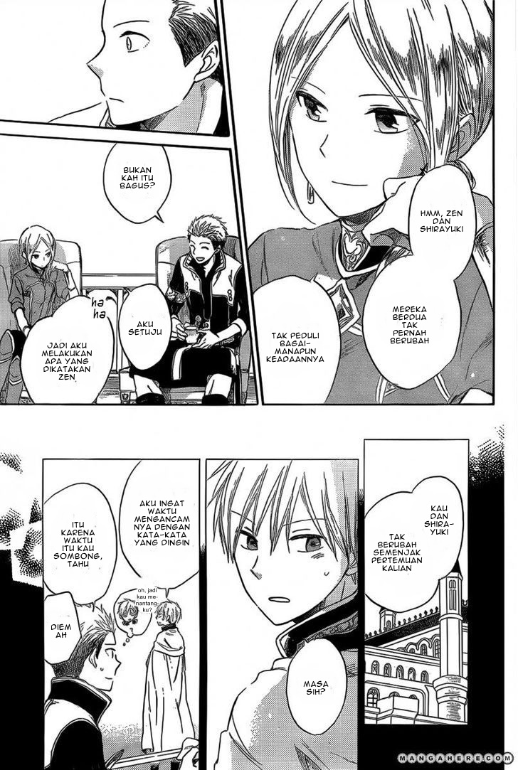 Akagami no Shirayuki-hime Chapter 31 - halaman 23