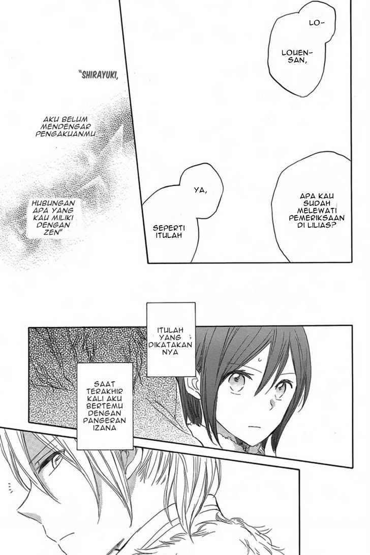 Akagami no Shirayuki-hime Chapter 34 - halaman 29