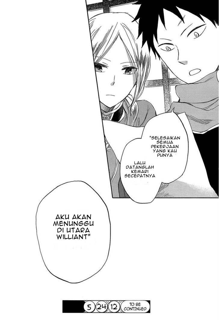 Akagami no Shirayuki-hime Chapter 34 - halaman 40