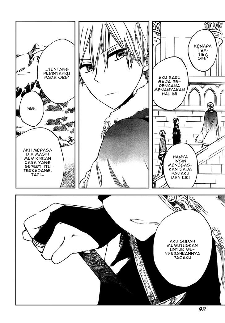 Akagami no Shirayuki-hime Chapter 37 - halaman 22