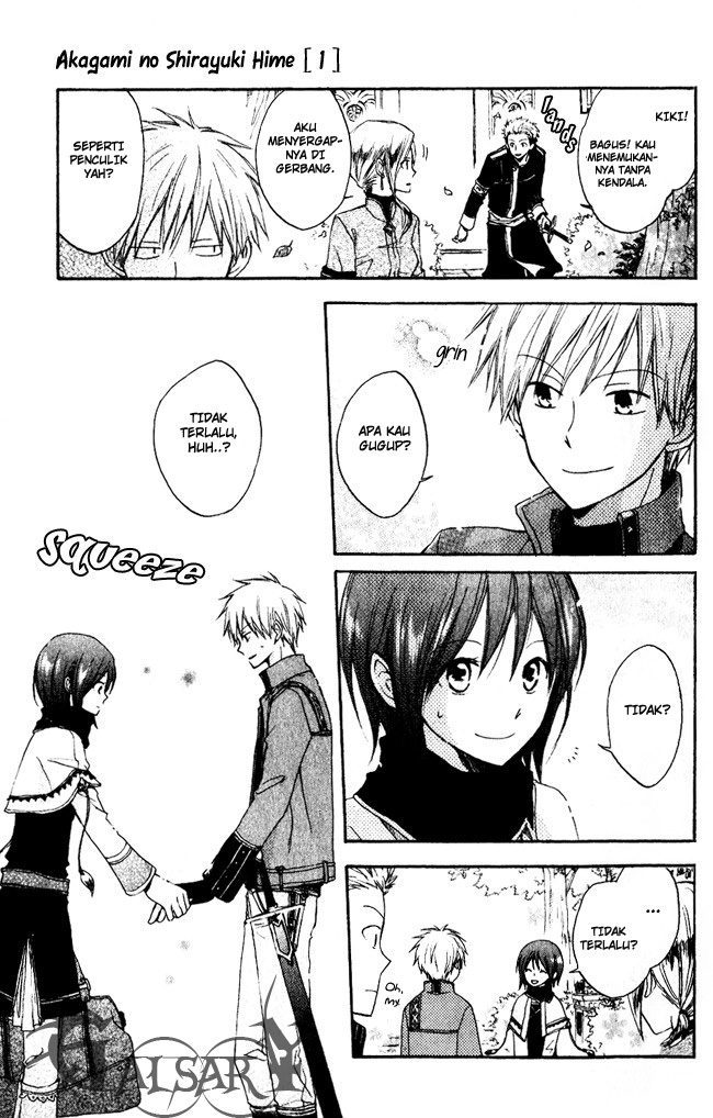 Akagami no Shirayuki-hime Chapter 4 - halaman 6