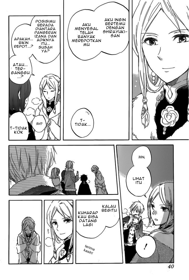Akagami no Shirayuki-hime Chapter 40 - halaman 23