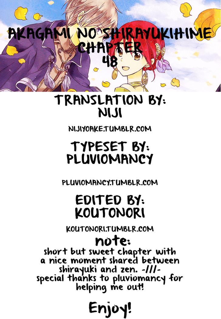 Akagami no Shirayuki-hime Chapter 48 - halaman 2