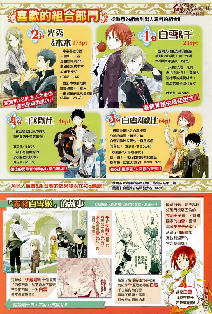 Akagami no Shirayuki-hime Chapter 50 - halaman 6