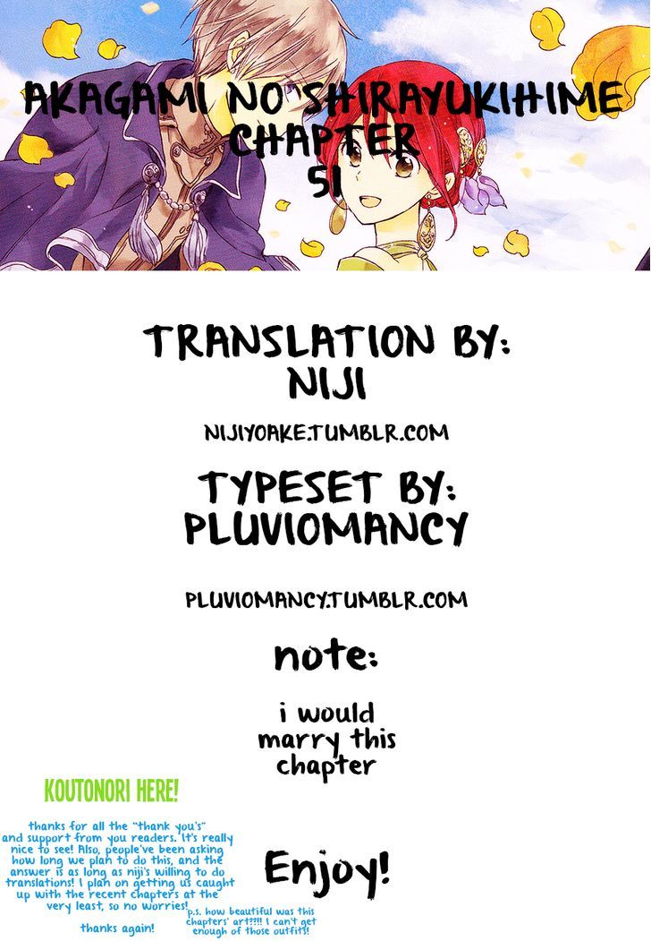 Akagami no Shirayuki-hime Chapter 51 - halaman 2