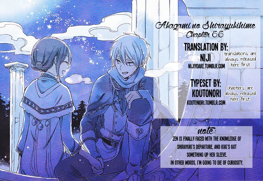 Akagami no Shirayuki-hime Chapter 55 - halaman 2