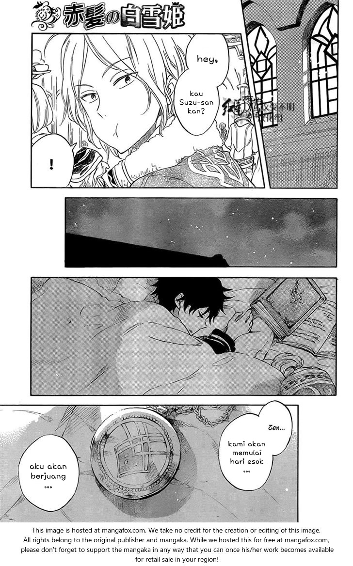 Akagami no Shirayuki-hime Chapter 60 - halaman 24
