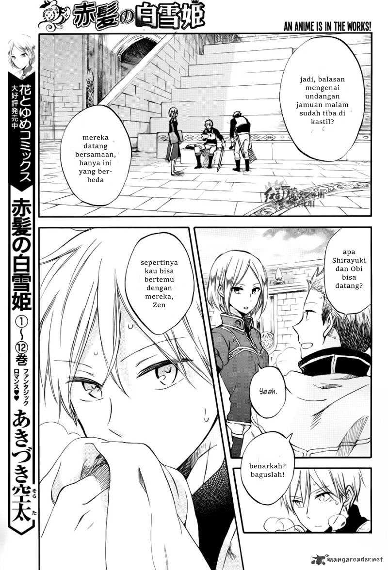 Akagami no Shirayuki-hime Chapter 63 - halaman 6