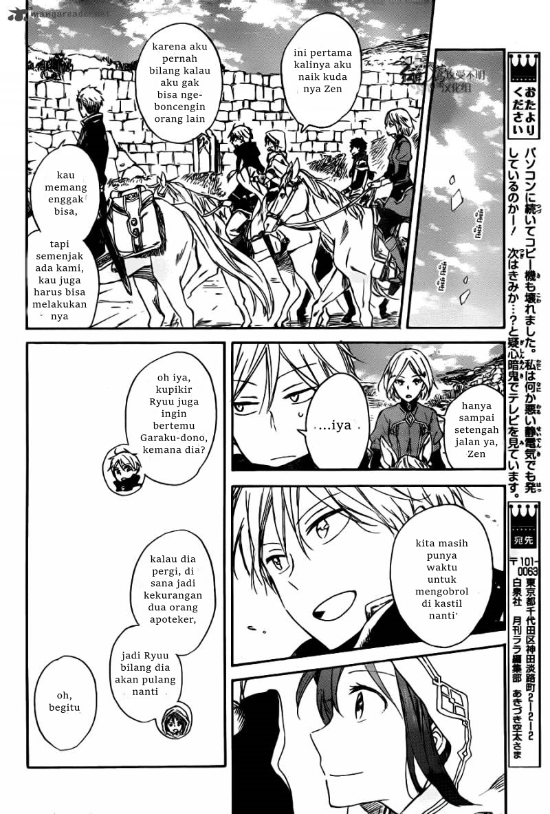 Akagami no Shirayuki-hime Chapter 65 - halaman 16