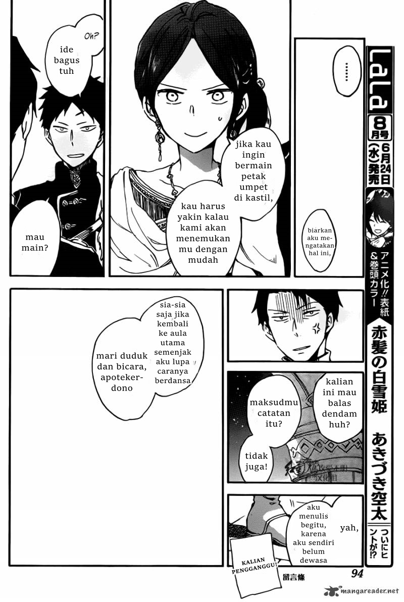 Akagami no Shirayuki-hime Chapter 66 - halaman 25