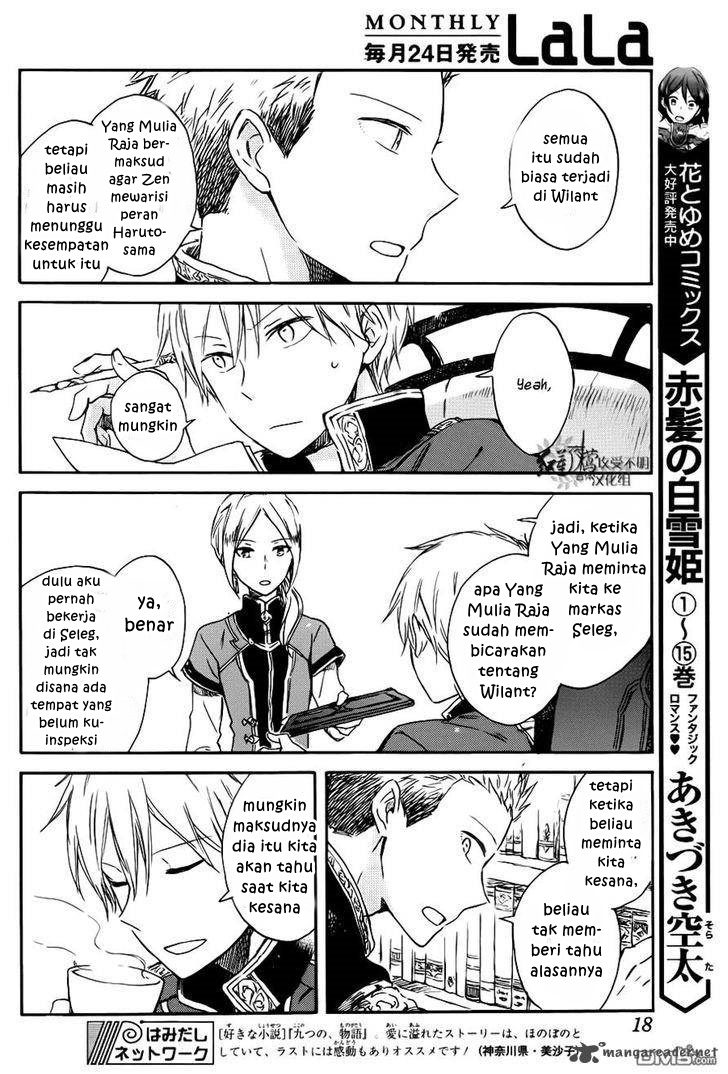 Akagami no Shirayuki-hime Chapter 74 - halaman 6