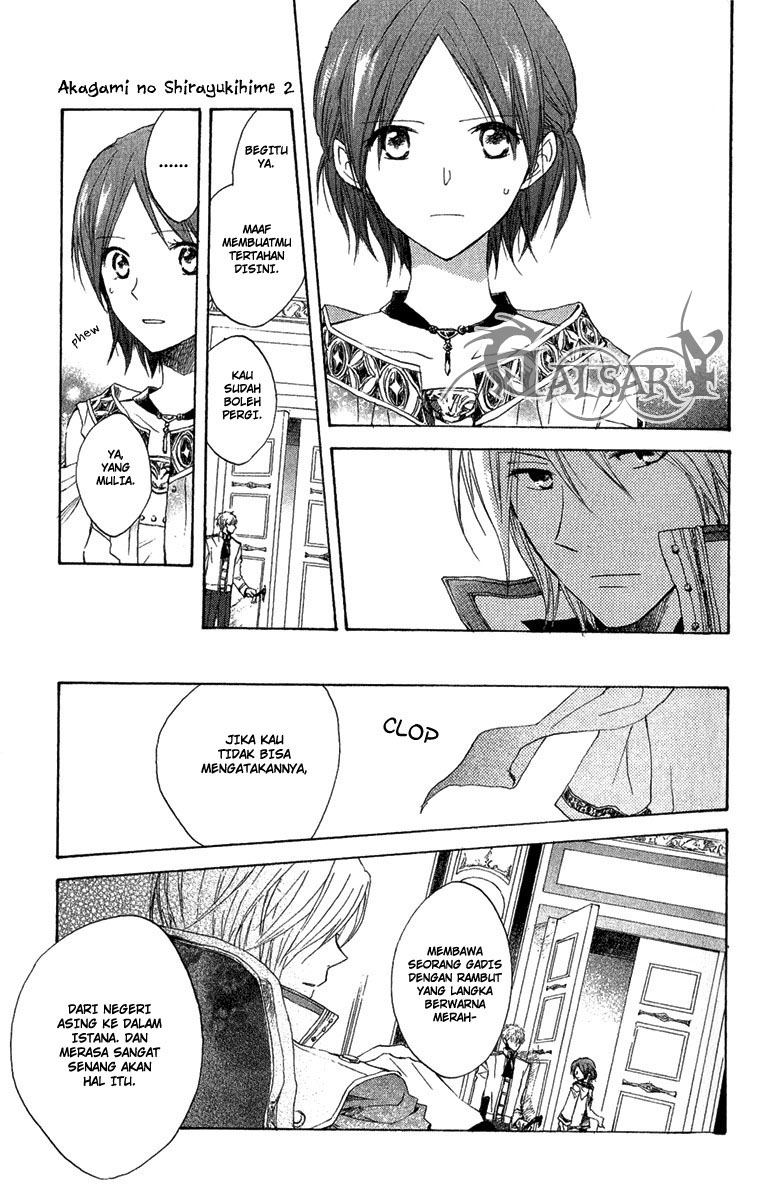 Akagami no Shirayuki-hime Chapter 8 - halaman 35
