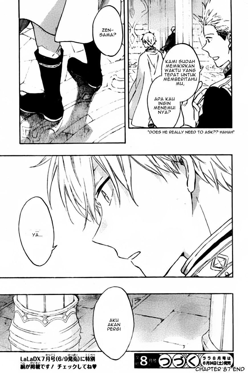 Akagami no Shirayuki-hime Chapter 87 - halaman 30