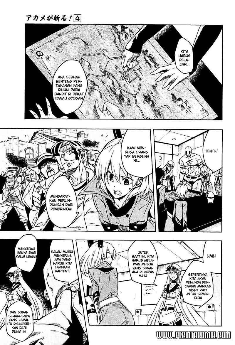 Akame ga Kill! Chapter 17 - halaman 10
