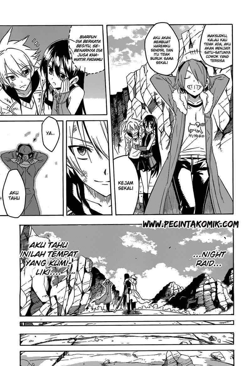 Akame ga Kill! Chapter 19 - halaman 20