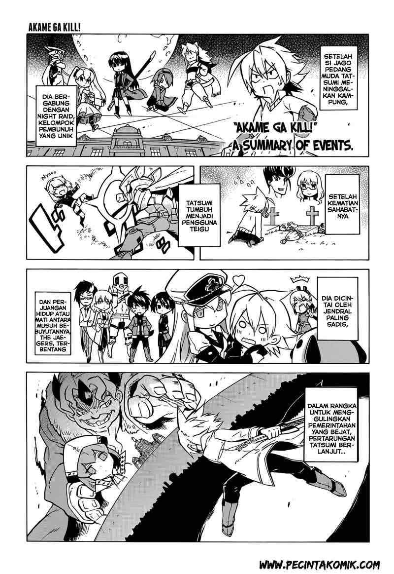 Akame ga Kill! Chapter 28 - halaman 3
