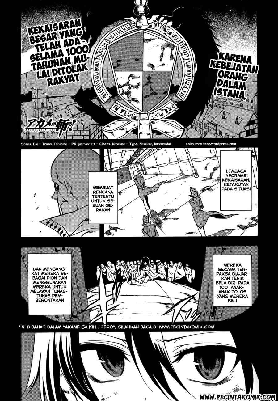 Akame ga Kill! Chapter 34 - halaman 3