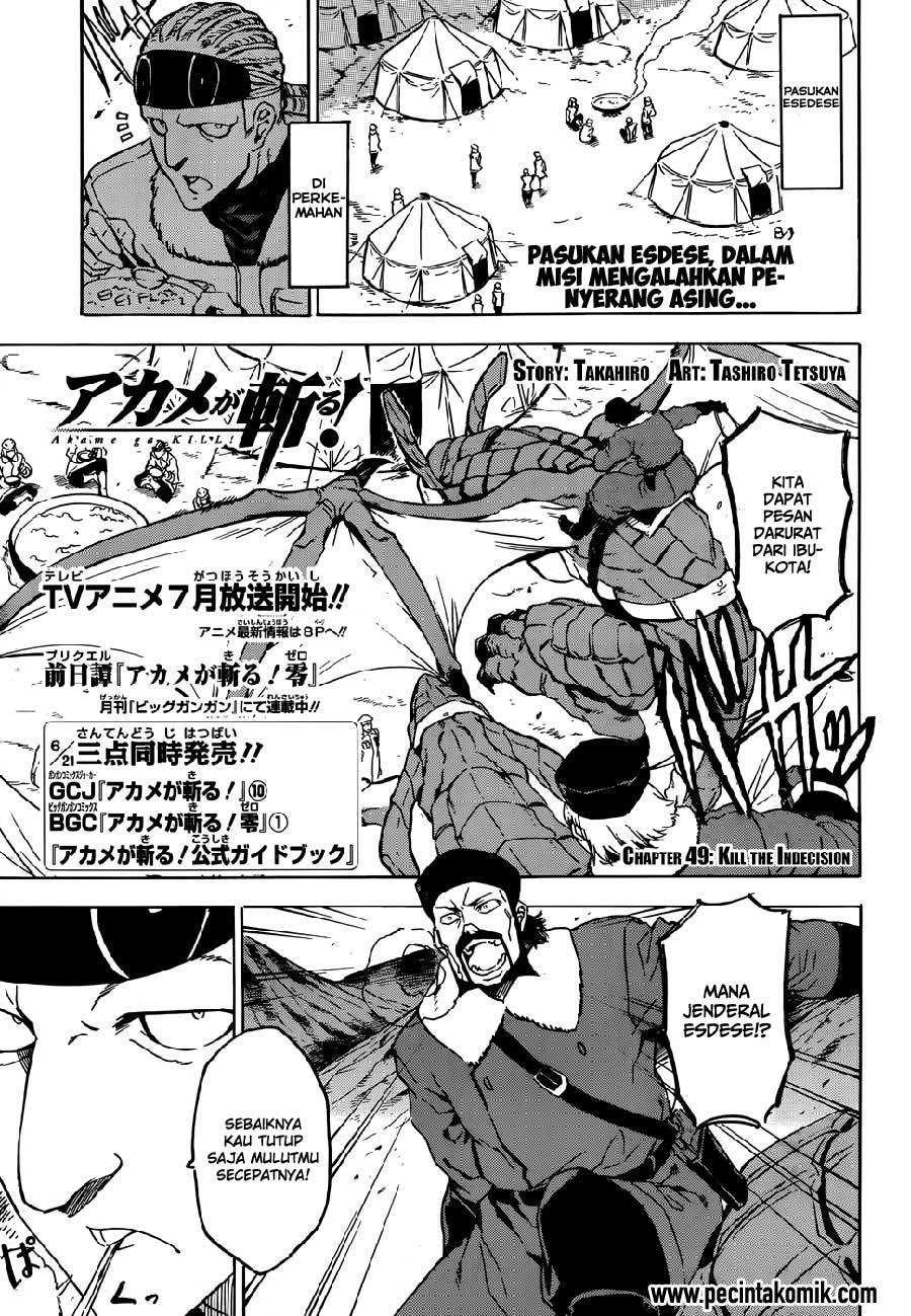 Akame ga Kill! Chapter 50 - halaman 2