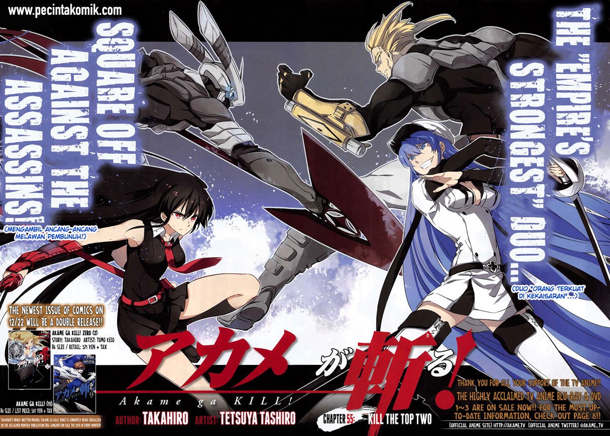 Akame ga Kill! Chapter 55 - halaman 3