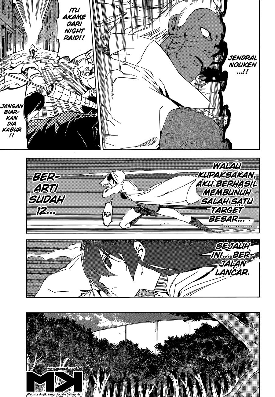 Akame ga Kill! Chapter 61 - halaman 35