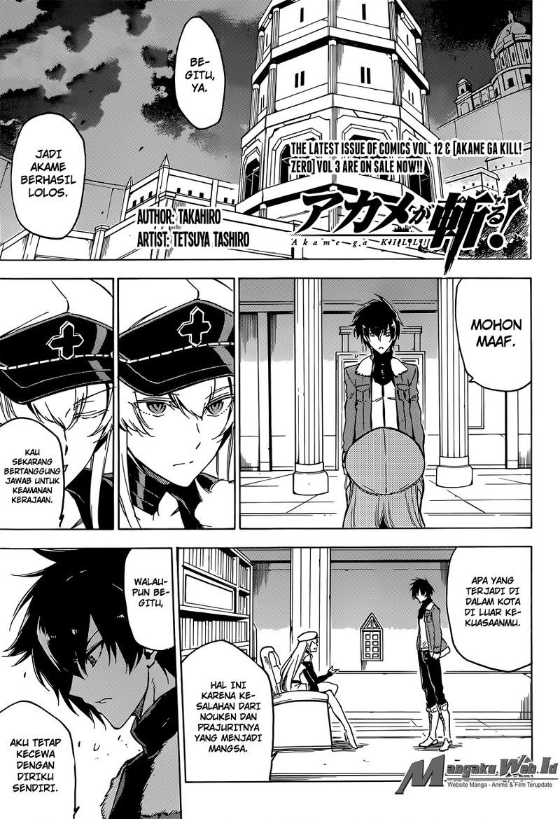 Akame ga Kill! Chapter 63 - halaman 1