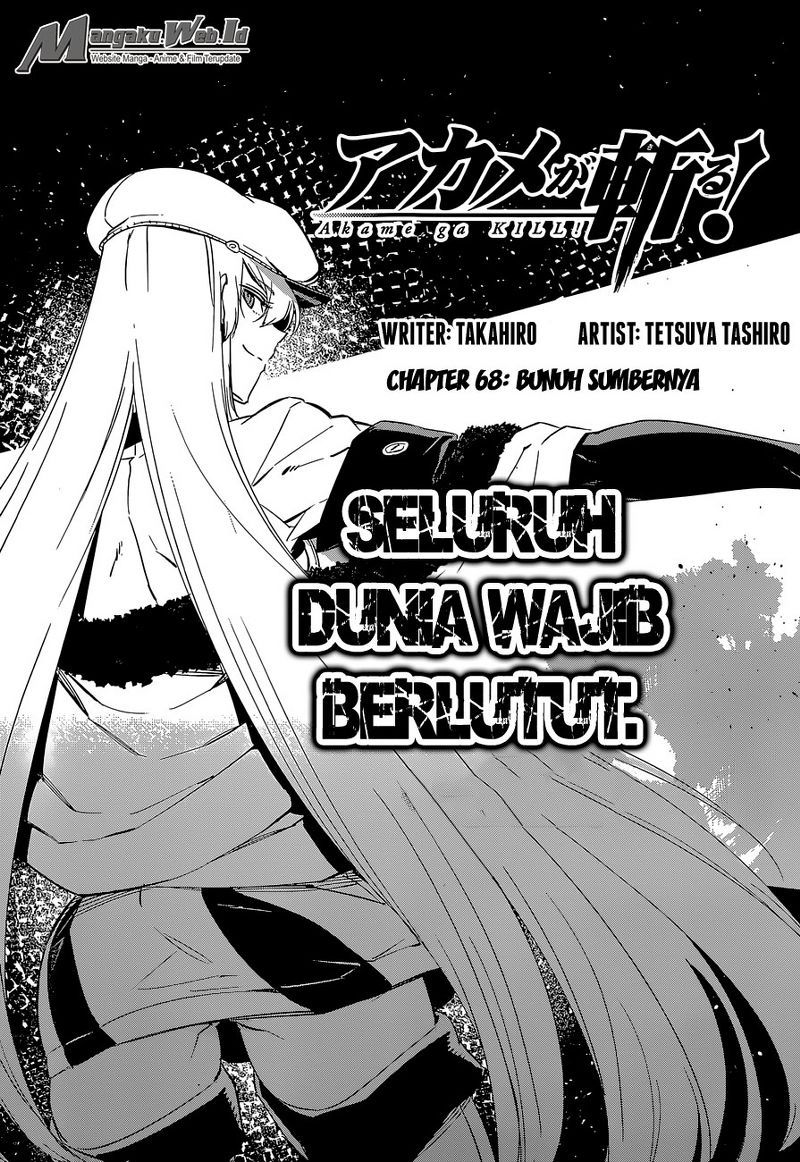 Akame ga Kill! Chapter 68 - halaman 4