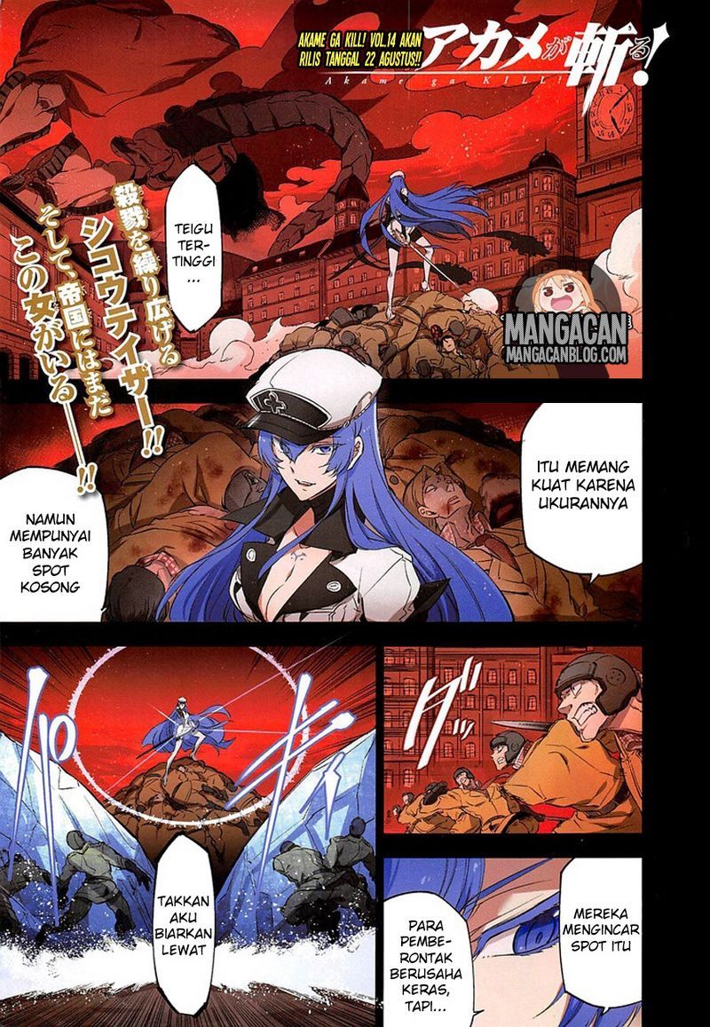 Akame ga Kill! Chapter 73 - halaman 2