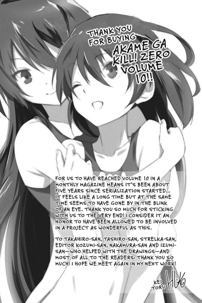 Akame ga KILL! Zero Chapter 58 - halaman 37