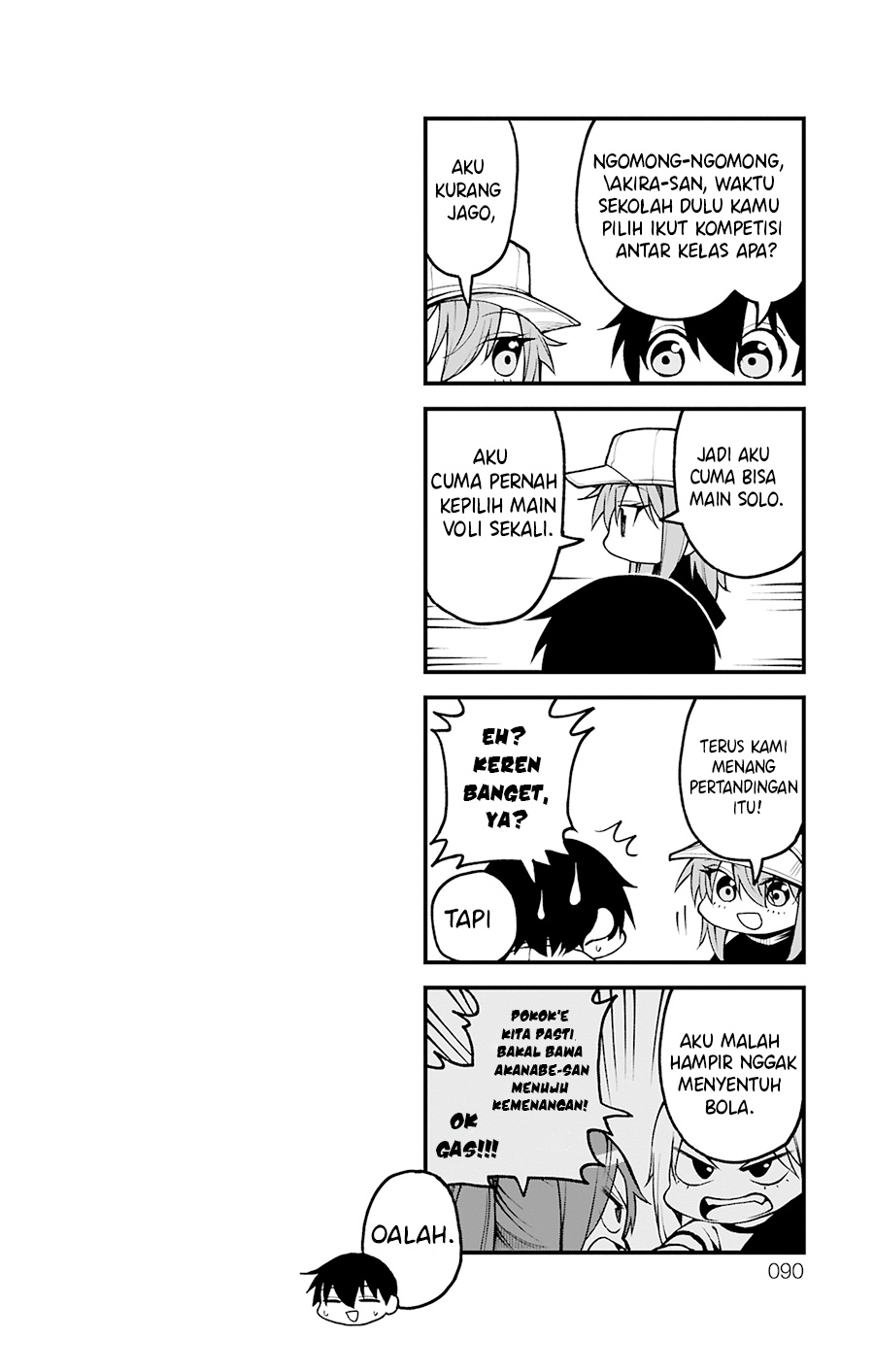 Akanabe-sensei wa Tereshirazu (Akanabe-sensei Doesn’t Know about Embarrassment) Chapter 29 - halaman 17