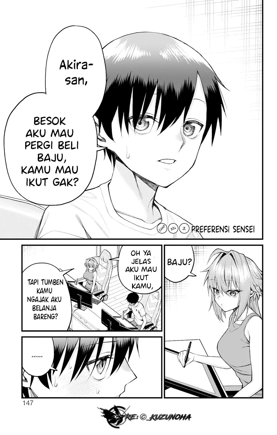 Akanabe-sensei wa Tereshirazu (Akanabe-sensei Doesn’t Know about Embarrassment) Chapter 34 - halaman 2