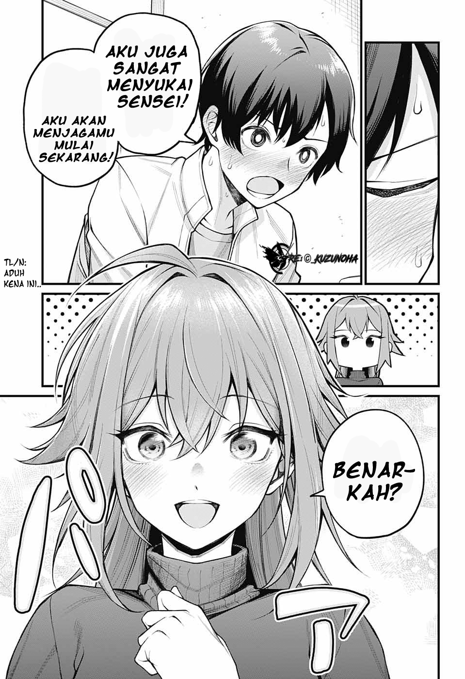 Akanabe-sensei wa Tereshirazu Chapter 1 - halaman 18
