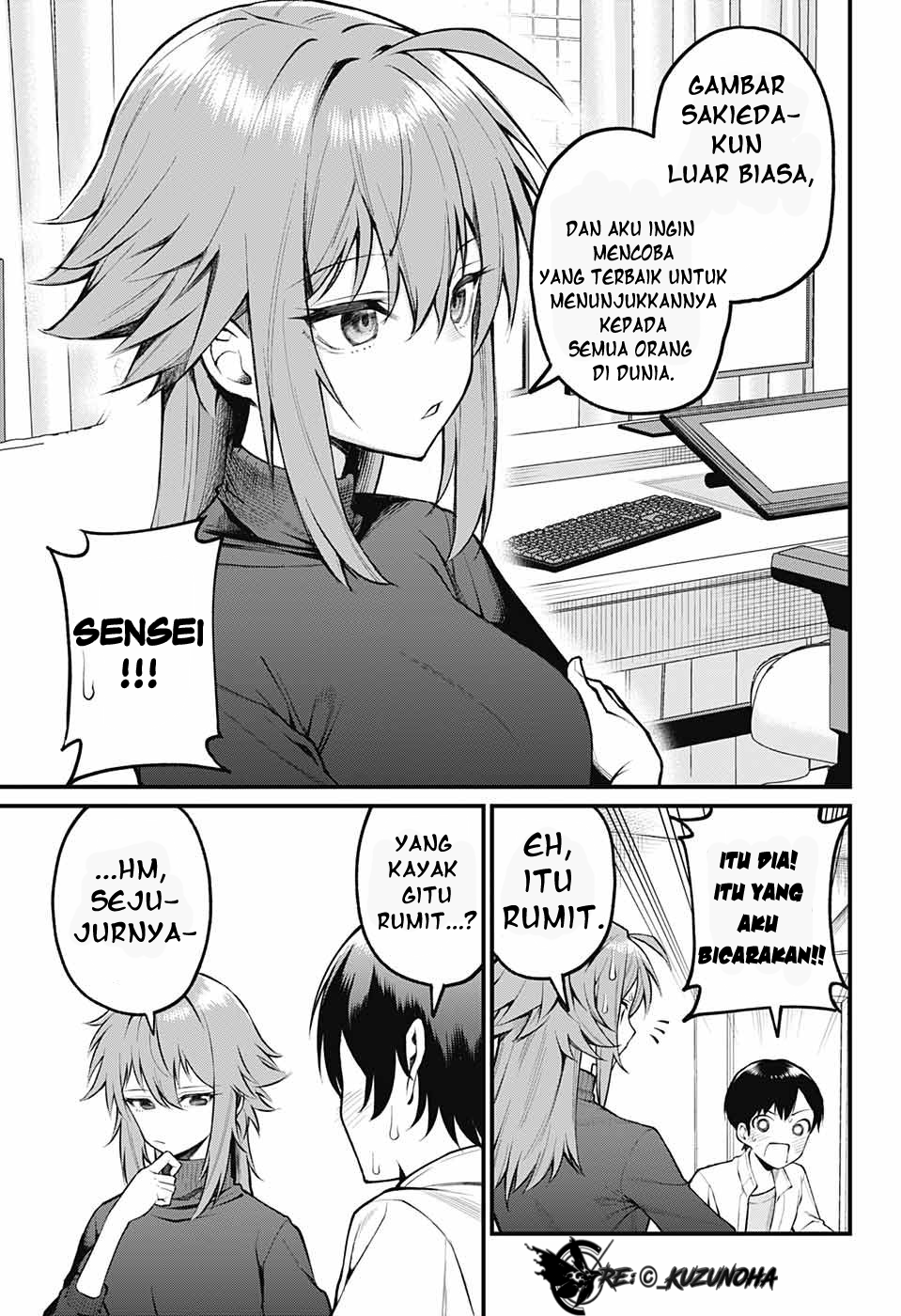 Akanabe-sensei wa Tereshirazu Chapter 1 - halaman 20