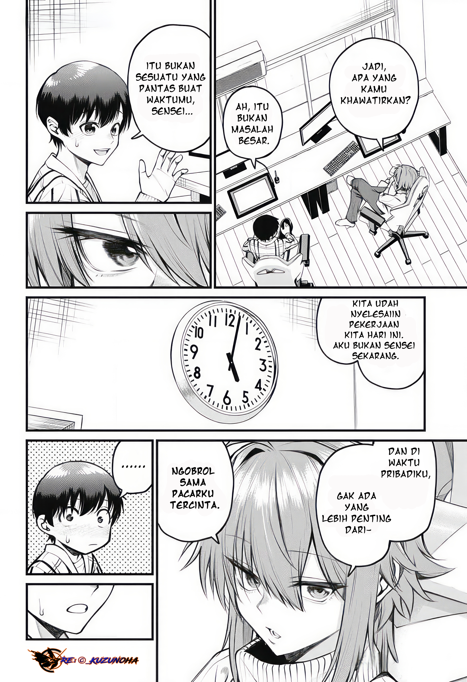 Akanabe-sensei wa Tereshirazu Chapter 10 - halaman 5