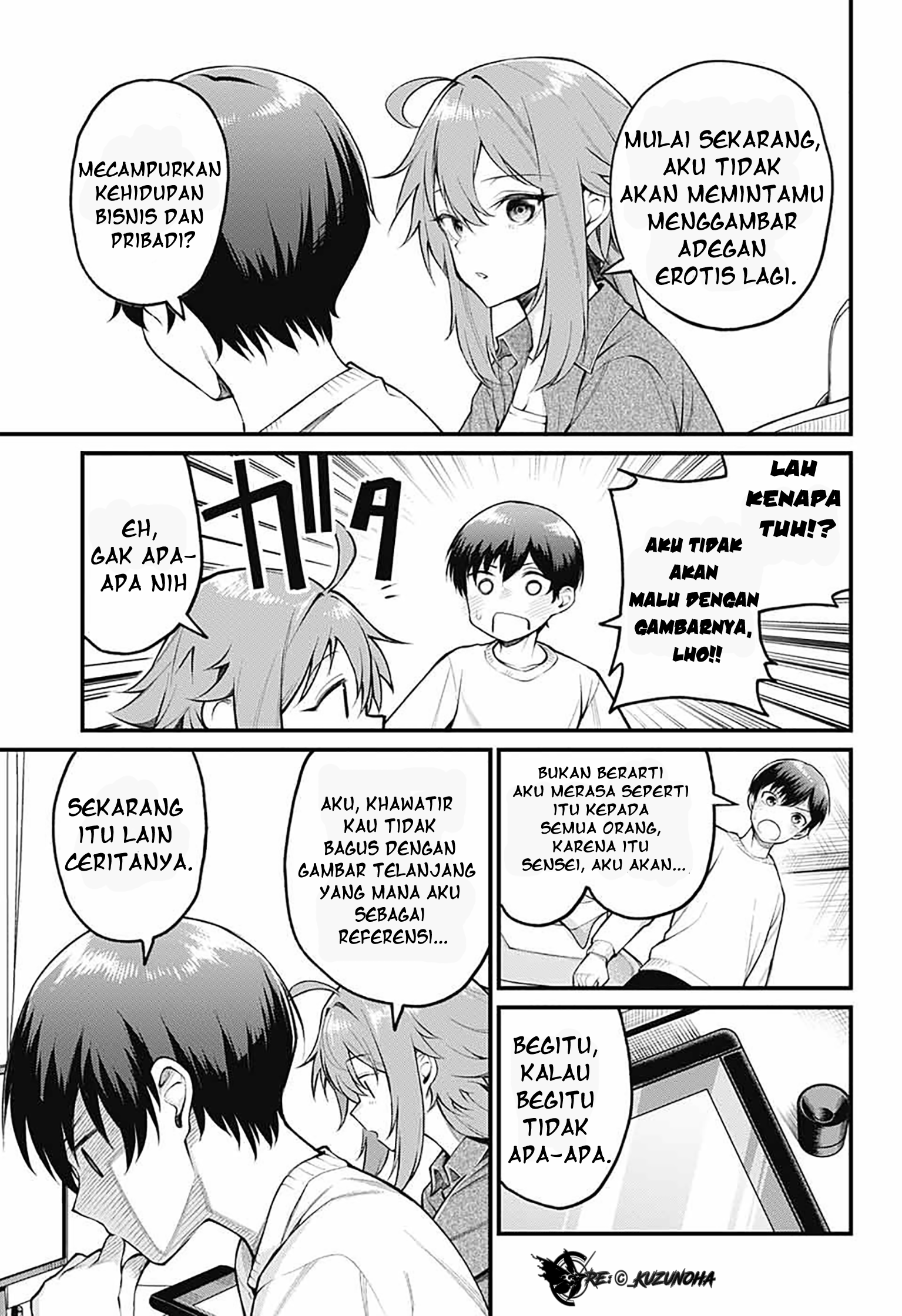 Akanabe-sensei wa Tereshirazu Chapter 2 - halaman 10