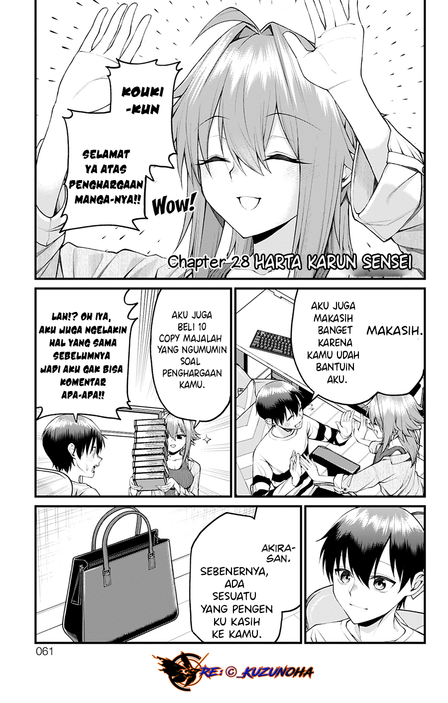 Akanabe-sensei wa Tereshirazu Chapter 28 - halaman 2
