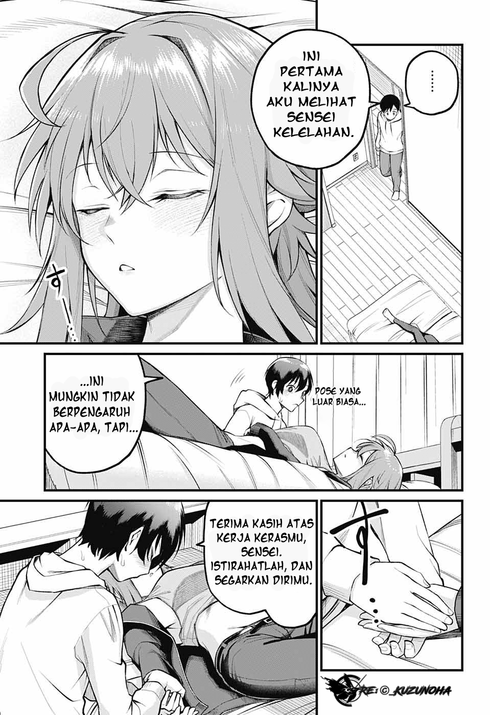 Akanabe-sensei wa Tereshirazu Chapter 3 - halaman 6