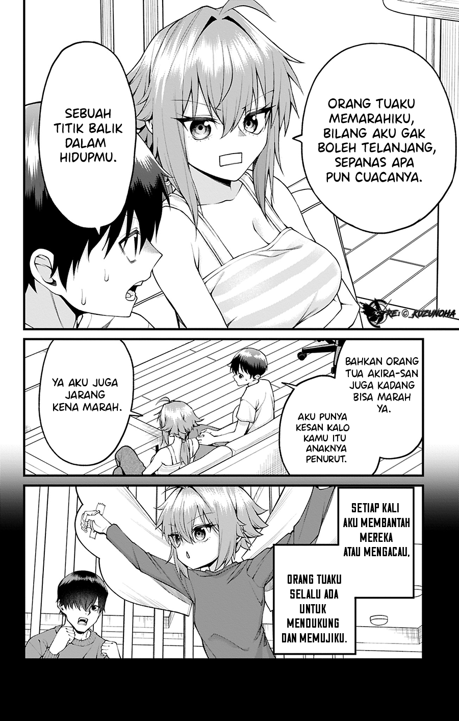 Akanabe-sensei wa Tereshirazu Chapter 30 - halaman 5
