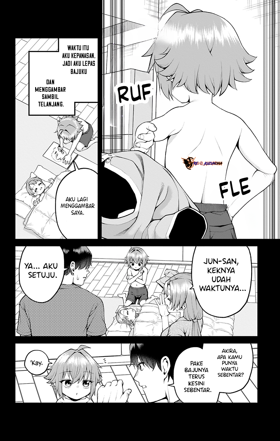Akanabe-sensei wa Tereshirazu Chapter 30 - halaman 7