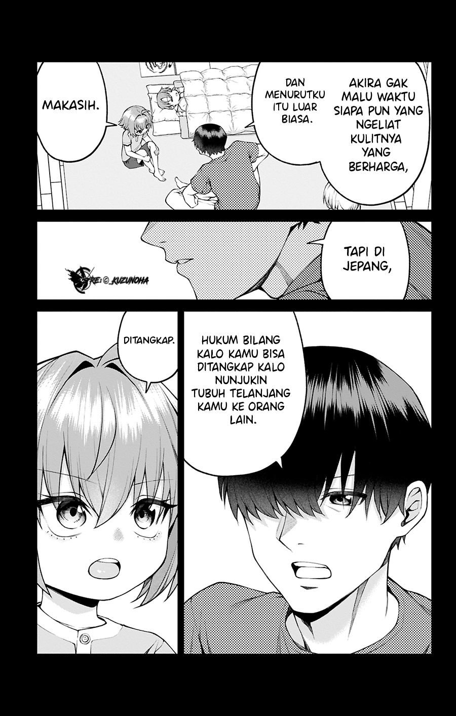 Akanabe-sensei wa Tereshirazu Chapter 30 - halaman 8