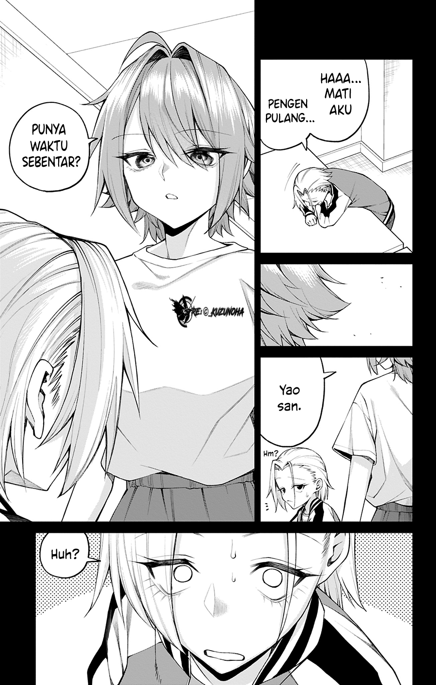 Akanabe-sensei wa Tereshirazu Chapter 32 - halaman 14