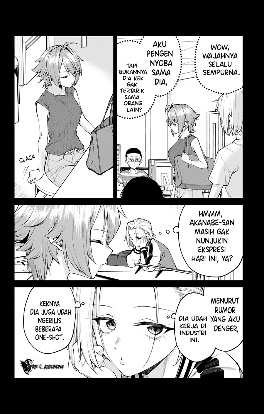 Akanabe-sensei wa Tereshirazu Chapter 32 - halaman 7