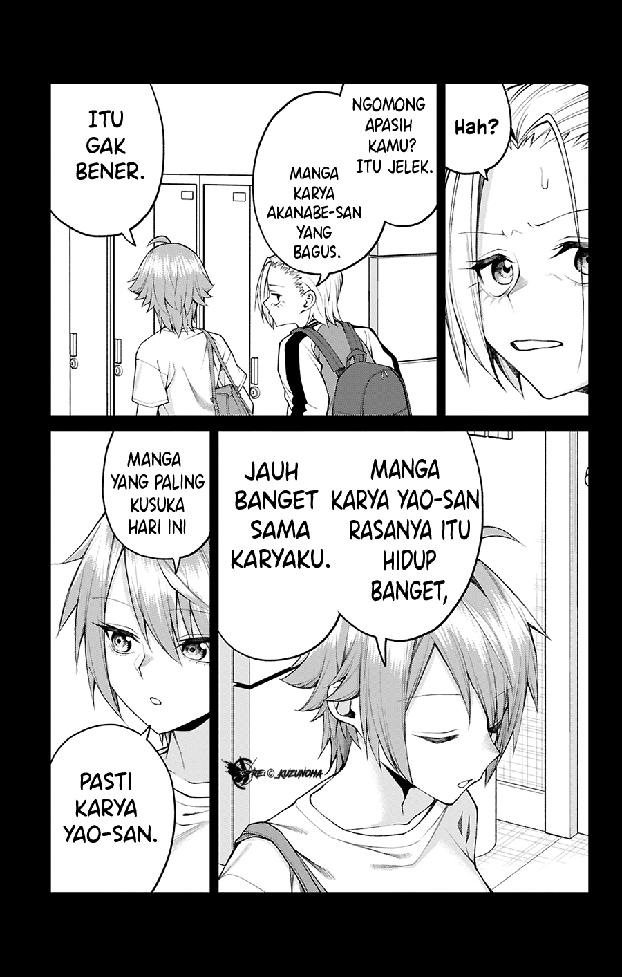 Akanabe-sensei wa Tereshirazu Chapter 33 - halaman 8