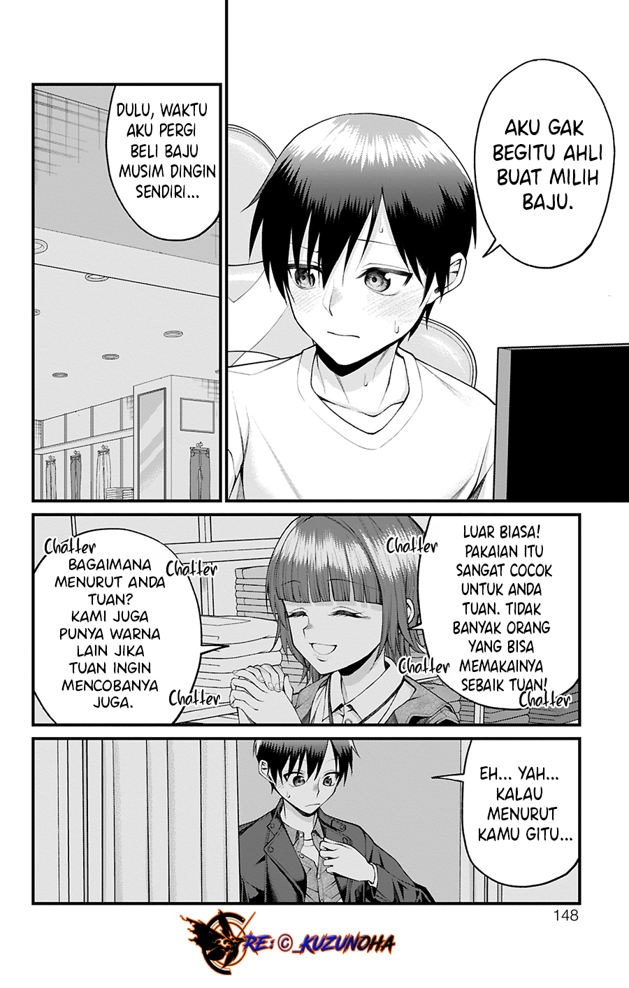Akanabe-sensei wa Tereshirazu Chapter 34 - halaman 3