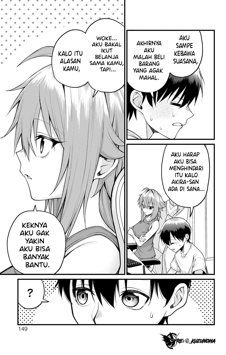 Akanabe-sensei wa Tereshirazu Chapter 34 - halaman 4