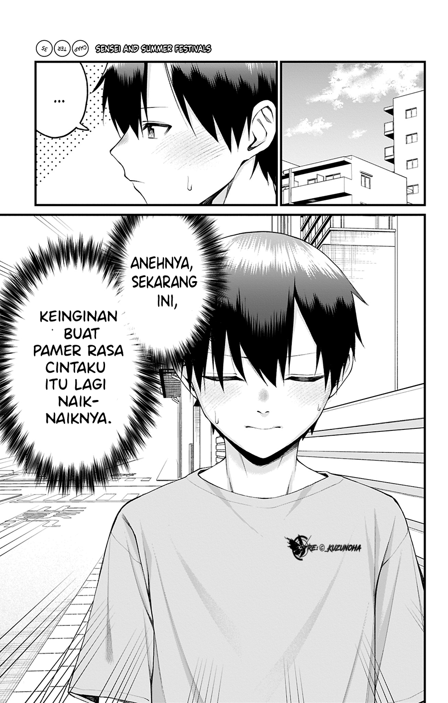 Akanabe-sensei wa Tereshirazu Chapter 35 - halaman 2