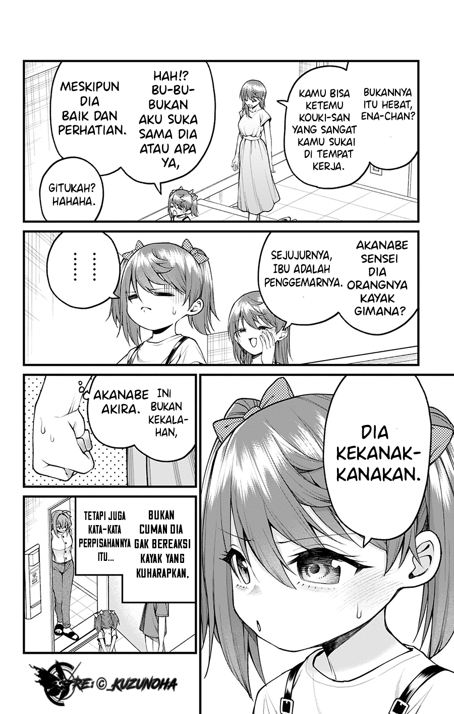 Akanabe-sensei wa Tereshirazu Chapter 36 - halaman 13