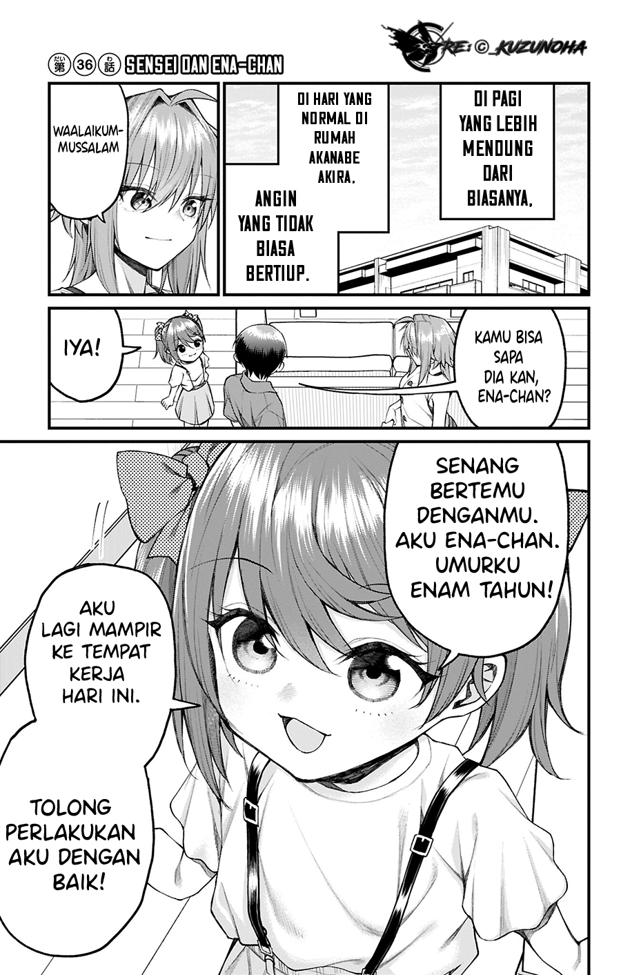 Akanabe-sensei wa Tereshirazu Chapter 36 - halaman 2