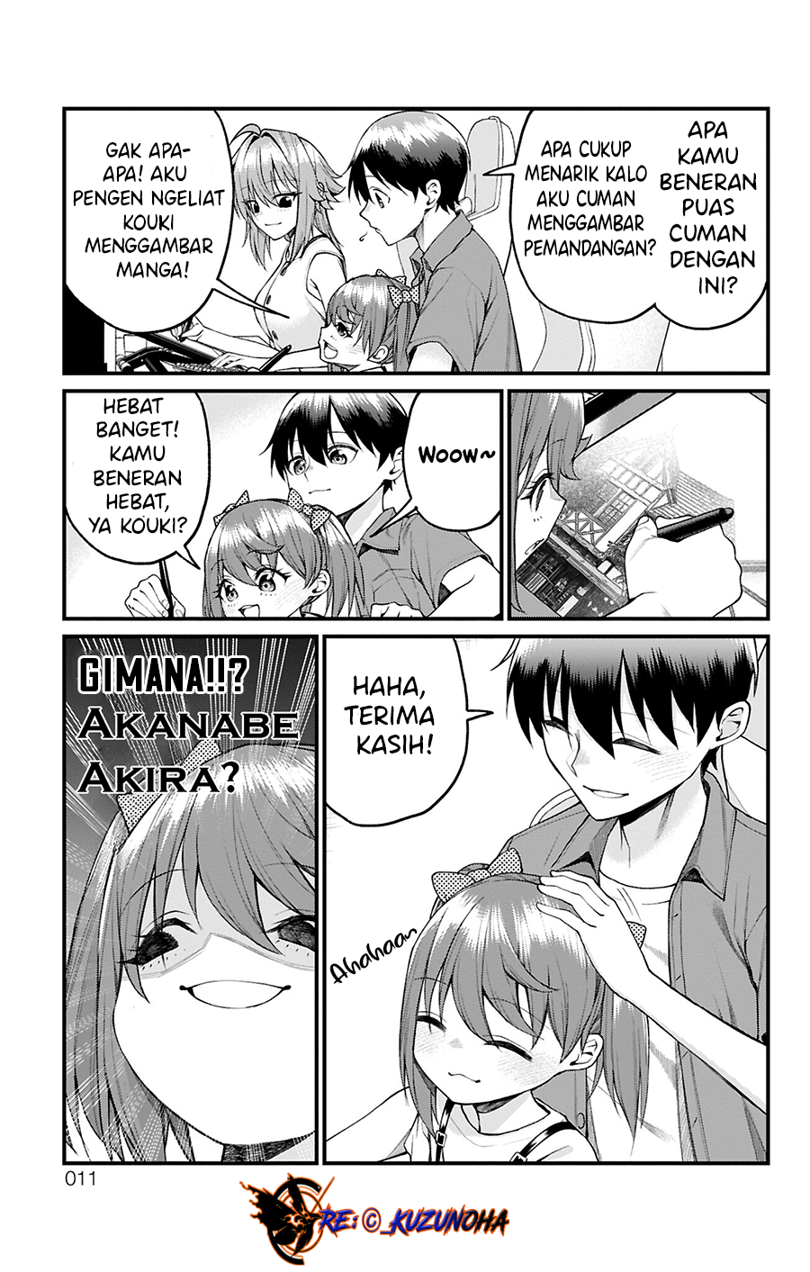 Akanabe-sensei wa Tereshirazu Chapter 36 - halaman 8